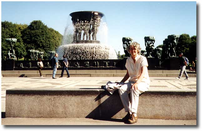 Barbara by Fountain of Life