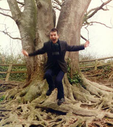 Pete jumping
